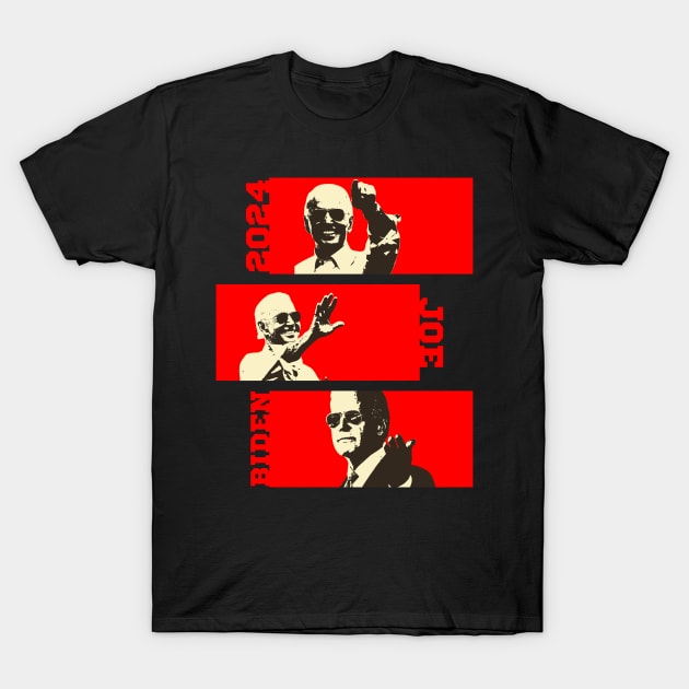 2024 - Joe Biden T-Shirt by Daz Art & Designs